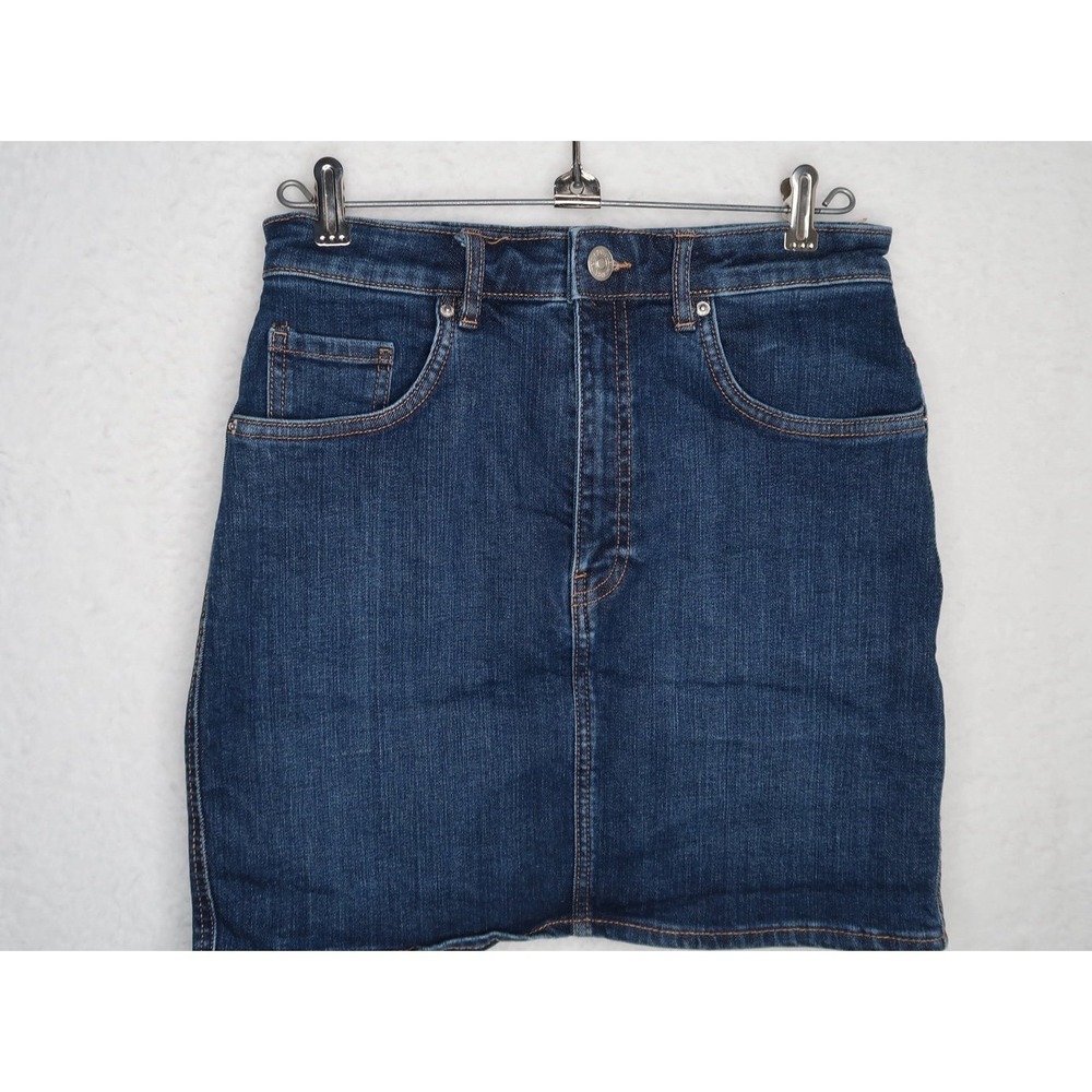 Zara Kids Girls Dark Wash Denim Skirt Sz M‎ Outdoor Summer Spring Vacation Glam
